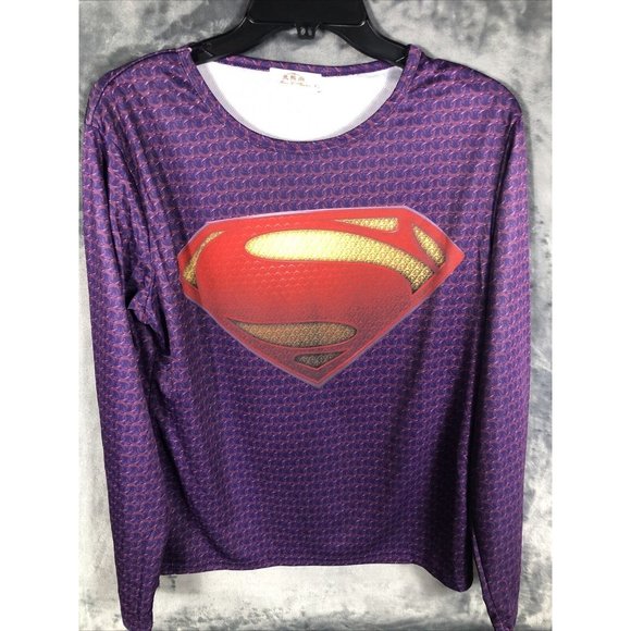 Superman Women’s Pull Over Shirt Adult Size Extra Large - Picture 4 of 9